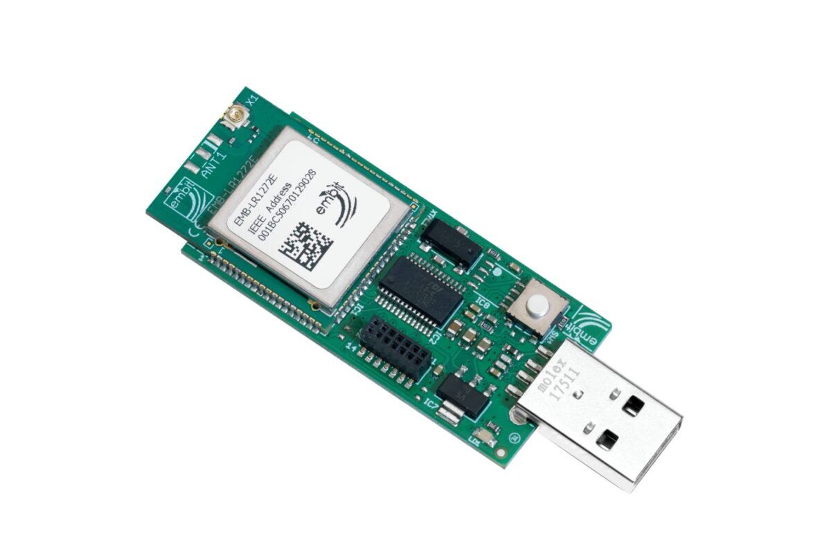 EMB-GPDONGLE-USB con modulo EMB-LR1272E (modificato)